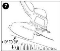 BLACK & DECKER ST7700 - ATTACHING THE GUARD AND EDGE GUIDE TO THE TRIMMER/EDGER - 8