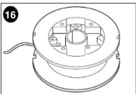 BLACK & DECKER ST7700 - UTILISER UNIQUEMENT DU FIL DE NYLON MONOFILAMENT - 3
