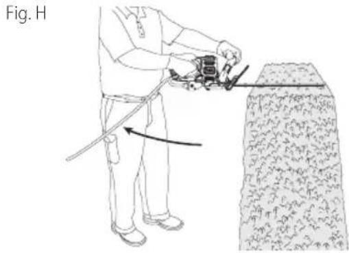 BLACK & DECKER BEHTS300 - Instrucciones para cortar cercos (FIG. H, L) - 1