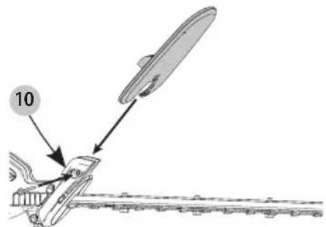 BLACK & DECKER BEHTS300 - Conexión de protección a podadora (FIG. B, C) - 1