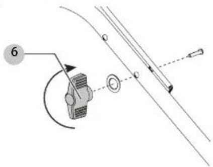 BLACK & DECKER BEMW482ES - Assembling the upper handle (Fig. D) - 1