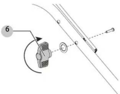 BLACK & DECKER BEMW482ES - Ensemble de la manija superior (Fig. D) - 1