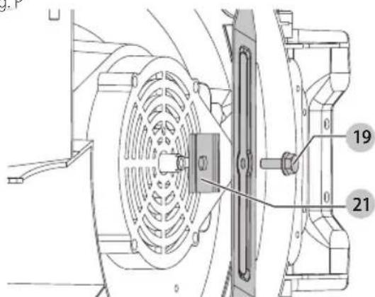BLACK & DECKER BEMW482ES - Retirer la lame (Fig. O, P) - 2