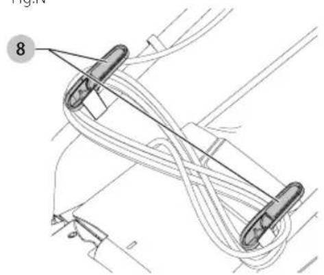 BLACK & DECKER BEMW482ES - Cable storage (Fig. N) - 1