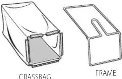 BLACK & DECKER BEMW482ES - Assembling the grass catcher (Fig. B, B1, B2, B3) - 1
