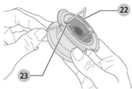 BLACK & DECKER BESTE620 - Para instalar la linea a granel, siga los pasos a continuacion: - 1
