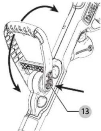 BLACK & DECKER BESTE620 - Attaching the Auxiliary Handle (Fig. D, E, F) - 3