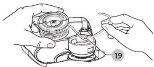 BLACK & DECKER BESTE620 - Replacement de la bobine (Fig. M, N, O, P) - 4