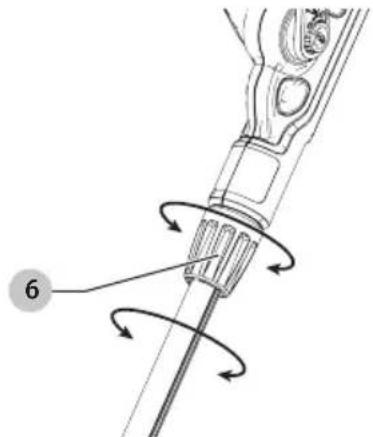 BLACK & DECKER BESTE620 - Conversion en mode de bordure (Fig. K) - 1