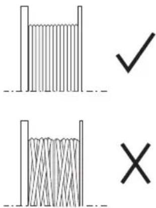 BLACK & DECKER BESTE620 - To install bulk line, follow the steps below: - 3