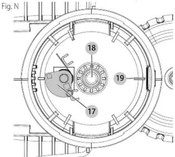 BLACK & DECKER BESTE620 - Reemplazo del carrete (Fig. M, N, O, P) - 2