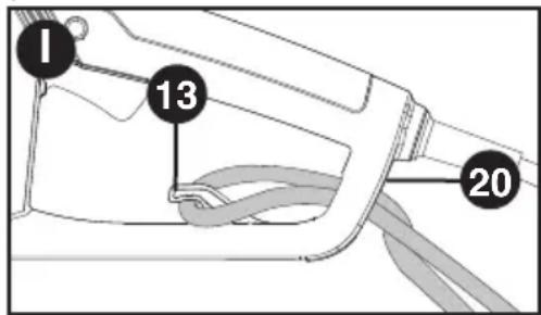 BLACK & DECKER CS1518 - INSTALACIÓN DEL CABLE PROLONGADOR - 1