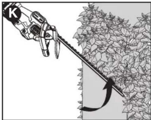 BLACK & DECKER LHT341 - TRIMMING INSTRUCTIONS - 4