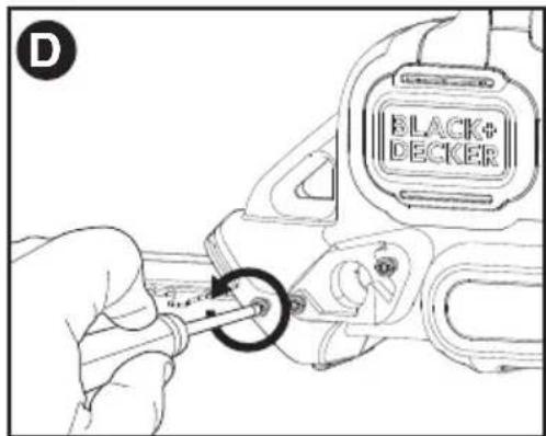 BLACK & DECKER LHT341 - Para ensamblar el cortasetos: - 1