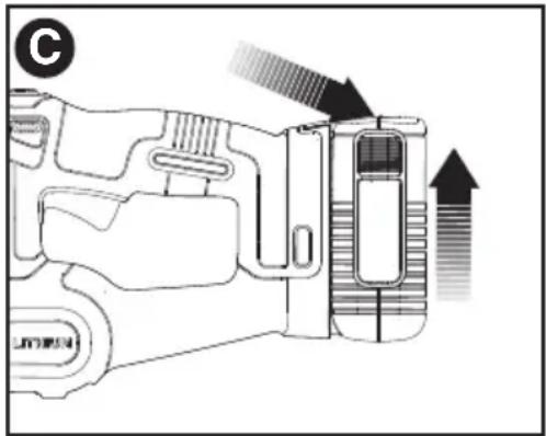 BLACK & DECKER LHT341 - PARA EXTRAER EL PAQUETE DE - 2