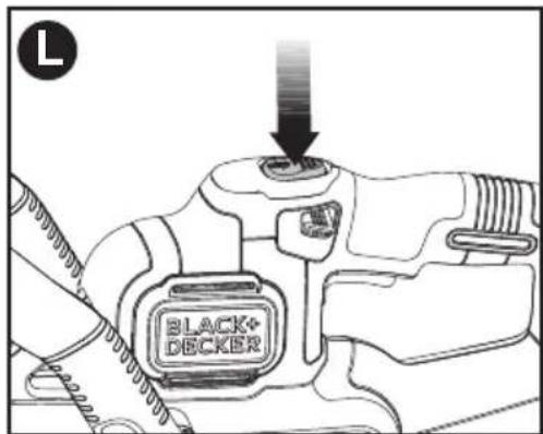 BLACK & DECKER LHT341 - NIVELAGE DES HAIES - (Figure J) - 3