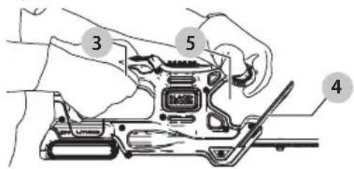 BLACK & DECKER LHT218 - Proper Hand Position (Fig. E) - 1