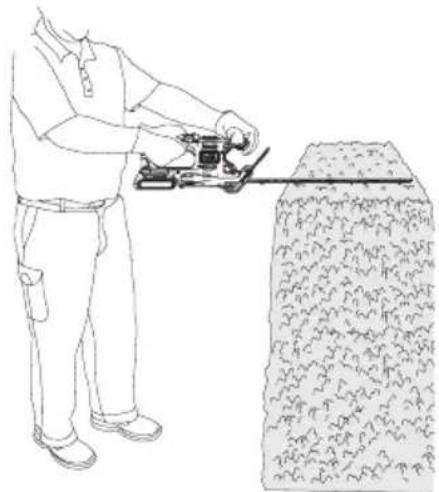 BLACK & DECKER LHT218 - Méthode de coupe - 1