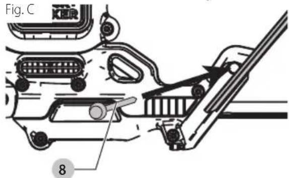 BLACK & DECKER LHT218 - Conexión de protección a podadora (Fig. B, C) - 2
