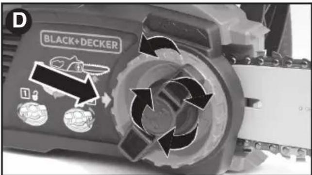 BLACK & DECKER LCS1240 - ASSEMBLY - 3