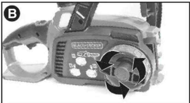 BLACK & DECKER LCS1240 - ASSEMBLY - 1