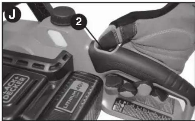 BLACK & DECKER LCS1240 - ENCENDIDO/APAGADO - 1