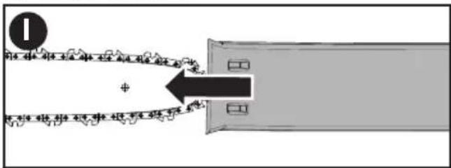 BLACK & DECKER CS1216 - TRANSPORT DE LA SCIE À CHAÎNE - 1