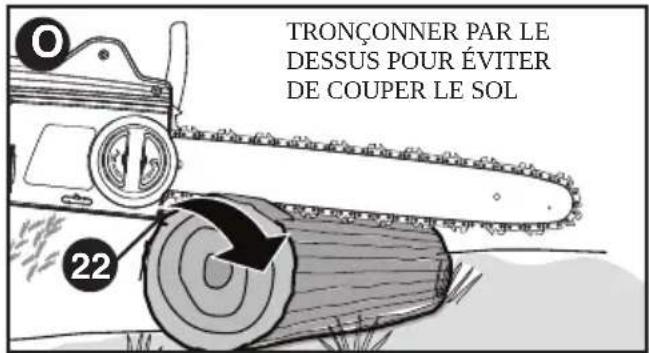 BLACK & DECKER CS1216 - • (Figure N) Utilisation d'un chevalet de sciage - 2