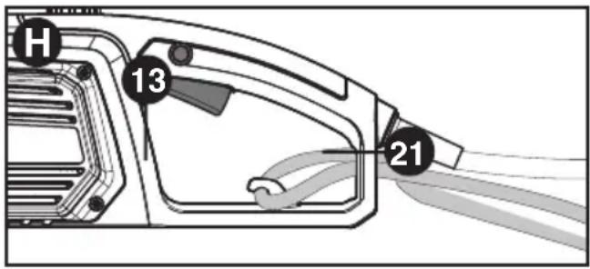 BLACK & DECKER CS1216 - TRANSPORTE DE LA MOTOSIERRA - 1