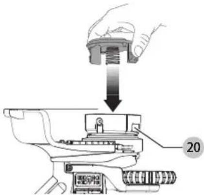 BLACK & DECKER BESTA512 - Remplacer la bobine (Fig. M, N, O, P) - 4
