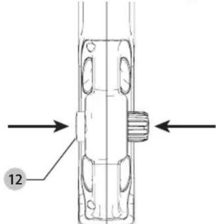 BLACK & DECKER BESTA512 - Attaching the Auxiliary Handle (Fig. D, E, F) - 1