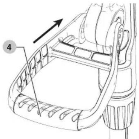 BLACK & DECKER BESTA512 - Conexión de la protección (Fig. B, C) - 4