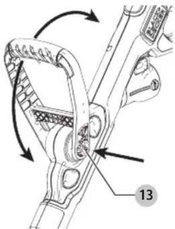 BLACK & DECKER BESTA512 - Attaching the Auxiliary Handle (Fig. D, E, F) - 3