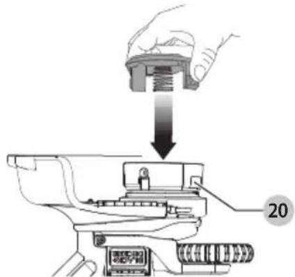 BLACK & DECKER BESTA512 - Replacing the Spool (Fig. M, N, O, P) - 5