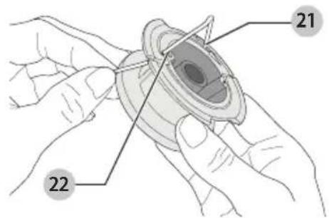 BLACK & DECKER BESTA512 - Pour installer le fil en vrac, suivez les étapes ci-dessous : - 1