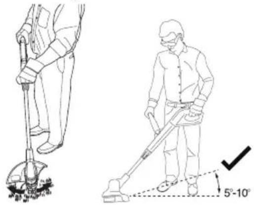 BLACK & DECKER BESTA512 - Operating the Trimmer - 1
