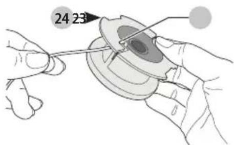 BLACK & DECKER BESTA512 - Pour installer le fil en vrac, suivez les étapes ci-dessous : - 2