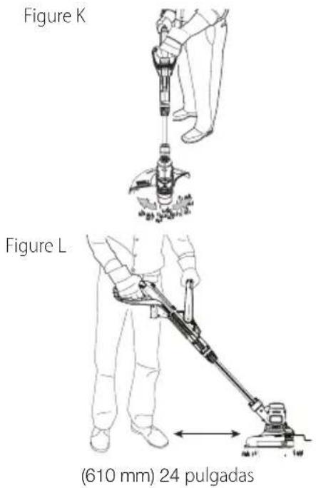 Figure K Figure L (610 mm) 24 pulgadas