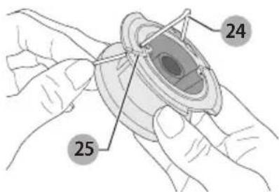 BLACK & DECKER ST8600 - REMBOBINAGE DE LA BOBINE AVEC DU FIL EN VRAC (UTILISER UNIQUEMENT UN FIL ROND DE 1,65 MM (0,065 PO) DE DIAMÈTRE) - 1
