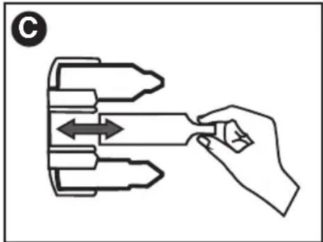 BLACK & DECKER BDCS50 - ASSEMBLY AND ADJUSTMENT ROTO BIT HOLDER (FIGURE C - D) - 1