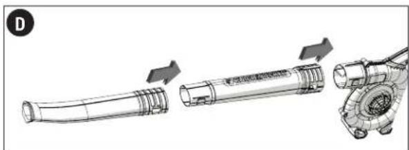 BLACK & DECKER LSW36 - INSERTION ET RETRAIT DU BLOC-PILES - 2