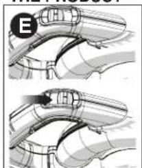 BLACK & DECKER LSW36 - SWITCHING ON AND OFF (FIGURE E) - 1