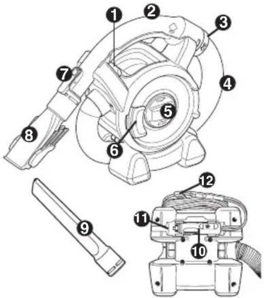 BLACK & DECKER AV1250LA - BRANCHEMENT À L'ALIMENTATION DU VÉHICULE - 1