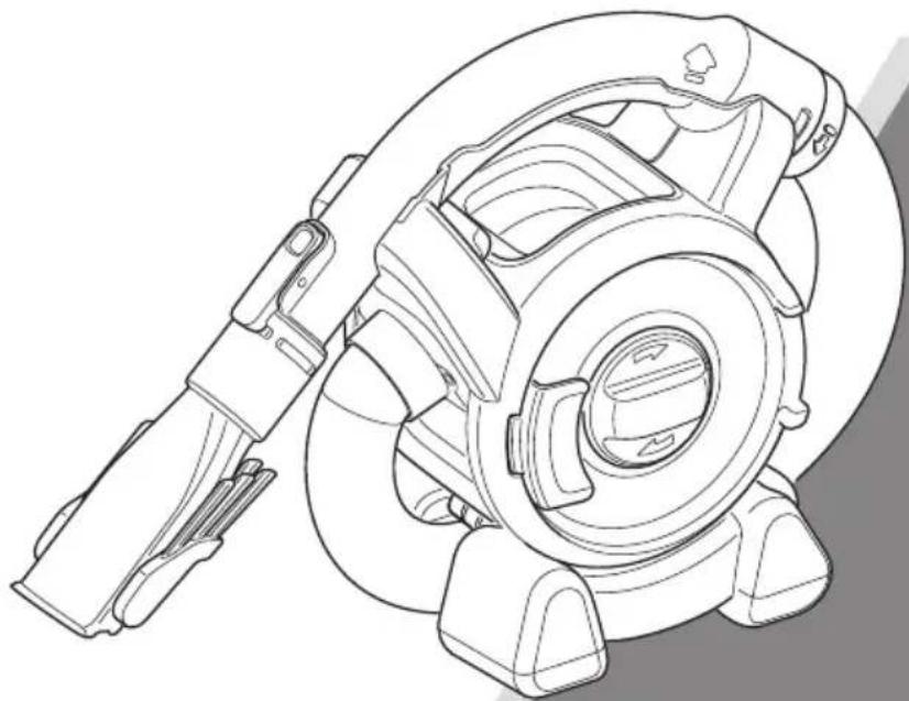BLACK & DECKER AV1250LA - ASPIRATEUR SANS FIL À MINI-RÉSERVOIR MODE D'EMPLOI - 1