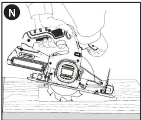 BLACK & DECKER BDCCS20 - POCKET CUTTING (FIG. N) - 1