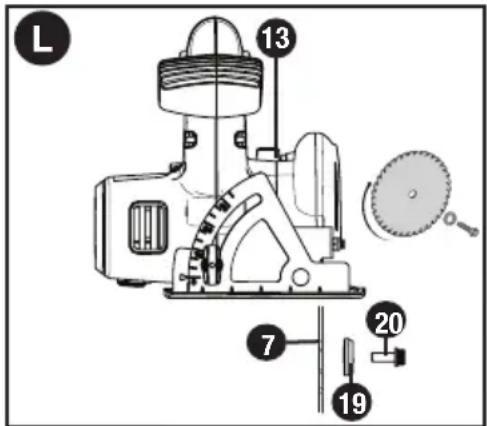 BLACK & DECKER BDCCS20 - SELECCIÓN DE LA HOJA - 1