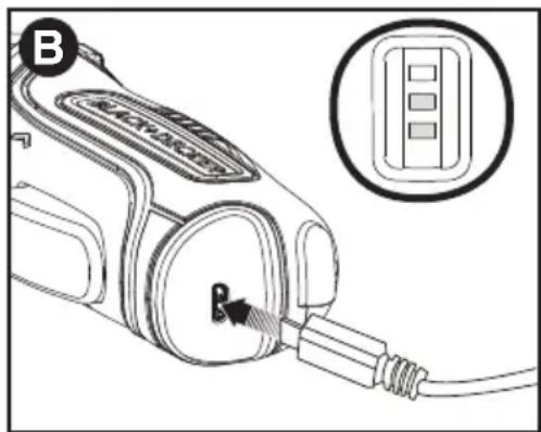 BLACK & DECKER BDCS40BI - PROCEDURE DE CHARGE - 1