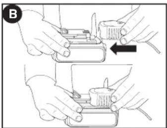 BLACK & DECKER LLP120 - PROCÉDURE DE CHARGE - 1