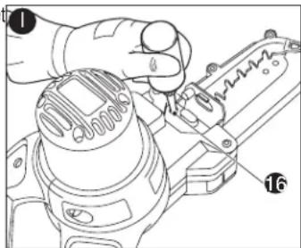 BLACK & DECKER LLP120 - Lubrification (fig. I) - 1