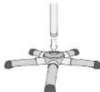 Reer EasyHeat Flex 19050 - Montering af puslebord-varmesträleren med fod. - 3